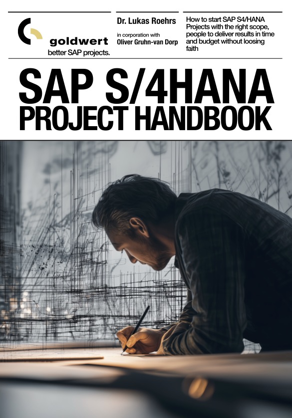 Book cover (front): SAP S/4HANA Project Handbook